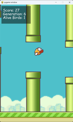 AI Flappy Bird NEAT